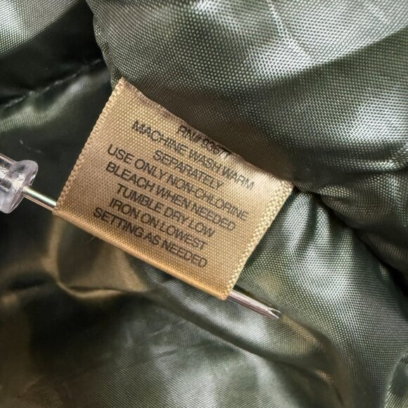 Puffer Vest Jacket Sleeveless Shirt Foundry Supply Company Large Tall Gorpcore - Picture 5 of 7